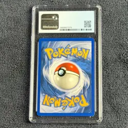 Pokemon Omanyte 60/75 1st Edition CGC 9 Mint Blue Label 2001 Neo Discovery TCG - Image 2