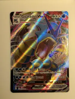 Gyarados VMAX 029/203 Holo VMAX Rare Evolving Skies Pokemon Near Mint - Image 1