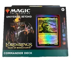 Magic the Gathering Lord of the Rings The Hosts of Mordor Commander Deck - NEW 195166205052 - Image 1