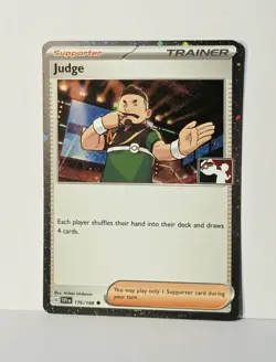Judge 176/198 - Cosmos Holo - Pokemon Play! Prize Pack Series Stamped NM - Image 1