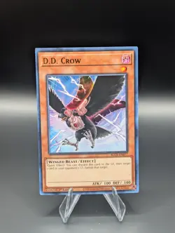 D.D. Crow 1st Edition Ultra Rare BLCR-EN077 NM Yu-Gi-Oh! - Image 1