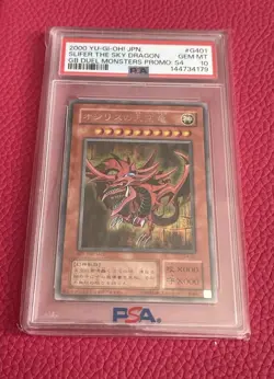 2000 Yu-Gi-Oh Slifer the Sky Dragon G4-01 GB Promo PSA 10 GEM MINT Japanese - Image 1