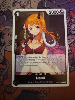 Nami OP16-091 Rare The Time of Battle One Piece Near Mint - Image 1