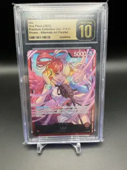2023 ONE PIECE ENGLISH PREMIUM COLLECTION UTA #P-011 UTA CGC 10 PRISTINE - Image 1