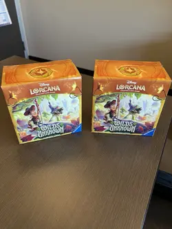 Disney Lorcana TCG Wilds Unknown Illumineer's Trove (X2) New/Factory Sealed🔥 - Image 1