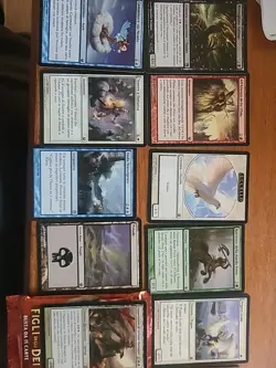 Italian Born Of The God's MTG TCG Booster Pack With 2 Rares (1 Foil) - Image 2