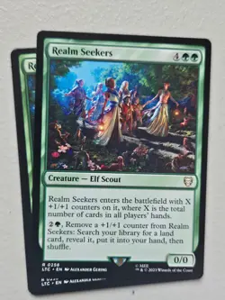 MTG l Realm Seekers (x4 Playset) | (NM) Lord of the Rings Commander - Image 1