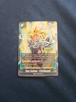 Son Gohan Childhood FP-054 Tournament Promo Dragon Ball Card English Fusion - Image 1