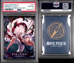 PSA 10 MONKEY D. LUFFY 041 ONE PIECE CARD GAME 1ST ANNIVERSARY ONE PIECE - Image 3
