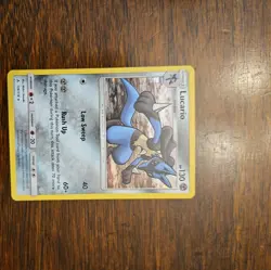 Lucario 126/214 Unbroken Bonds Holo Rare Pokemon Card - Image 1