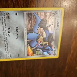 Lucario 126/214 Unbroken Bonds Holo Rare Pokemon Card - Image 3