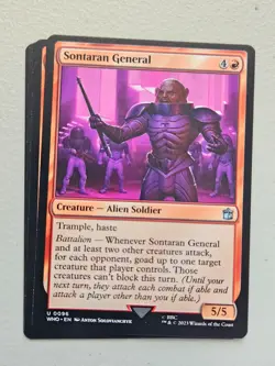 MTG l Sontaran General (x4 Playset) | (NM) Universes Beyond: Doctor Who - Image 1