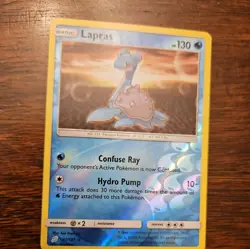 Lapras 31/181 Sun & Moon Team Up | Reverse Holo Rare Pokemon Card - Image 3