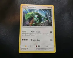 Rayquaza 106/145 Non-Holo Rare Guardians Rising Pokemon Card LP - Image 1