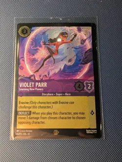 Violet Parr 55/P3 Wilds Unknown Lorcana Foil Promo Card - Image 1