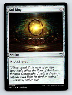 Sol Ring () U Commander: Aetherdrift 57 NM - Image 1