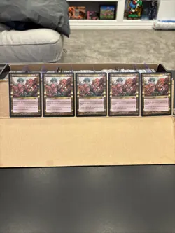 5x Fervent Charge R Apocalypse Magic Mtg LP - Image 1