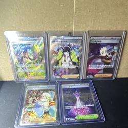Pokemon TCG Fusion Arts Japanese Holo Full Art Lot of 5 Mew V Meloetta - Image 1
