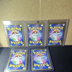 Pokemon TCG Fusion Arts Japanese Holo Full Art Lot of 5 Mew V Meloetta - Image 2
