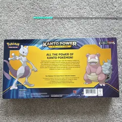 Pokemon TCG Kanto Power Collection Box Mewtwo-EX Slowbro-EX Booster Oversized - Image 2