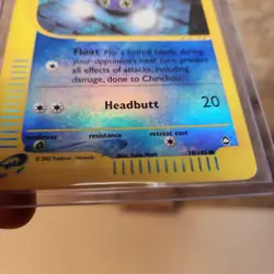 Pokemon Card Lot Chinchou Exped 70/147 Reverse Holo Onix Unseen Force 65/115 - Image 2