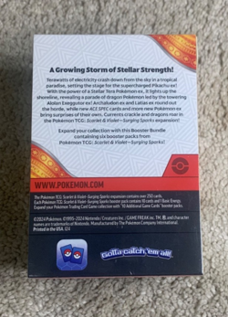 Pokemon TCG Scarlet & Violet Surging Sparks Booster Bundle 6 Packs - New Sealed - Image 2