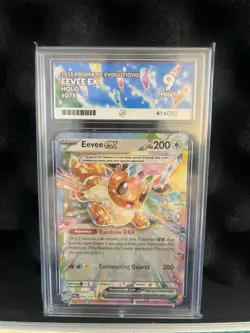 Pokemon Eevee EX Holo TCG Card 075/131 Prismatic Evolutions Mint Condition Ace 9 - Image 1