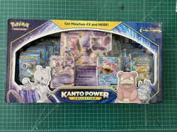 Pokemon TCG Kanto Power Collection Box Mewtwo-EX Slowbro-EX Booster Oversized - Image 1
