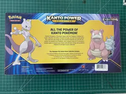 Pokemon TCG Kanto Power Collection Box Mewtwo-EX Slowbro-EX Booster Oversized - Image 2