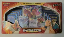 Pokemon TCG Kanto Power Collection Box Dragonite & Pidgeot 10 Packs 2016 - Image 1