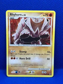 Pokemon Tcg Rhyhorn 122/147 Supreme Victors Non Holo - Image 1