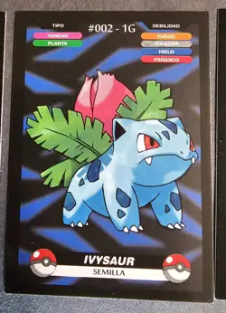 BULBASAUR X IVYSAUR X VENUSAUR LOT - POKEMON KANTO CREALASER RARE TCG HOLO - Image 3