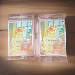 Pokemon Fennekin Promo 080 SEALED Lot of 2 w/2 Diancie Jumbo Coins - Image 1