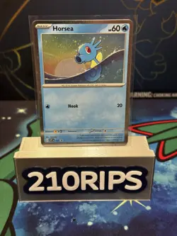 Pokemon TCG Horsea 137 SVP Scarlet & Violet Promo Holo English - Image 1
