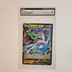 CGC 10 Rayquaza V 100/159 JUMBO - Sea & Sky - Pokemon TCG - SHIPS FAST - Image 1