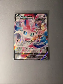 Pokemon Sylveon VMAX Full Art Ultra Rare Holo TG15/TG30 Swsh09 Brilliant Stars - Image 3