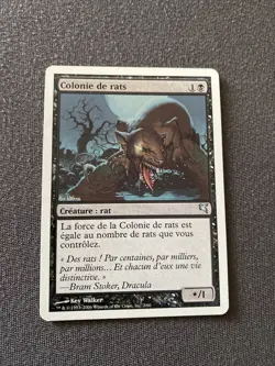carte magic the gathering 1993-2006 COLONIE DE RATS - Image 1