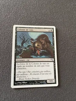 carte magic the gathering 1993-2006 COLONIE DE RATS - Image 3