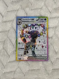 Pokemon TCG Umbreon EX 176 Black Star Promo - Prismatic Evolutions - Image 1