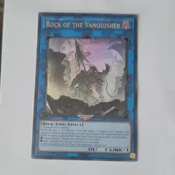 Konami Rock of the Vanquisher WISU-EN022 1st Edition Holo Yu-Gi-Oh! - Image 3