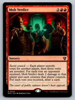 Mob Verdict R 003 Murders at Karlov Manor Regular (MKC) - Image 1