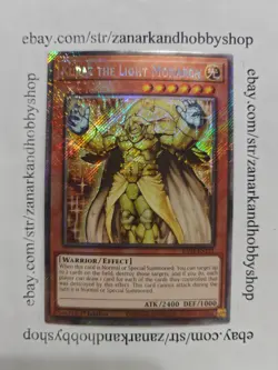 YuGiOh Kuraz the Light Monarch RA04-EN133 Platinum Secret Rare - Image 1