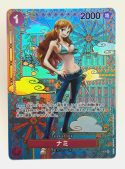 One Piece - NAMI - AWAKENING OF THE NEW ERA OP01-016 SP - JAPANESE Foil - Image 1