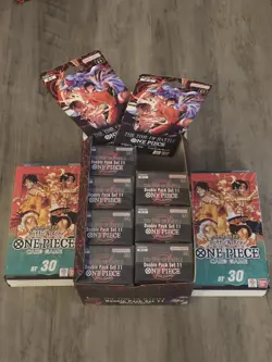 🔥One Piece Lot🔥 Starter Deck ST-30 - Luffy and Ace Englishx2, Blisterx2, Dblx7 - Image 1