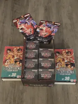 🔥One Piece Lot🔥 Starter Deck ST-30 - Luffy and Ace Englishx2, Blisterx2, Dblx7 - Image 2