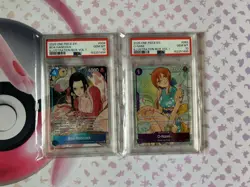 Boa Hancock & O-Nami One Piece Illustration Box Vol. 1 Promo Sequential PSA 10 - Image 1