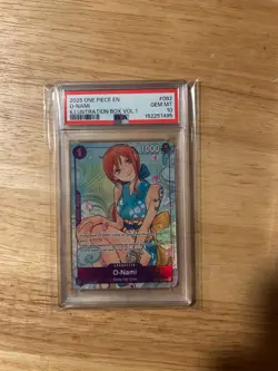Boa Hancock & O-Nami One Piece Illustration Box Vol. 1 Promo Sequential PSA 10 - Image 4