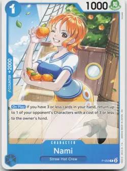 Nami (P-053) (Reprint) P-053 Premium Booster -The Best- One Piece - Image 1