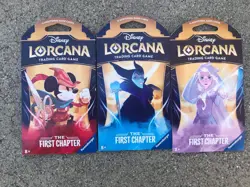 ⭐ DISNEY LORCANA The First Chapter [3] Booster Packs Mickey Elsa Maleficent ⭐ - Image 5