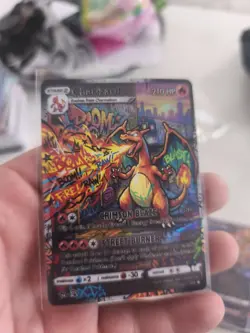 Pokemon CCG Glurak Ex Custom CCG Karte In Top Zustand Pokemon China Custom Card - Image 1